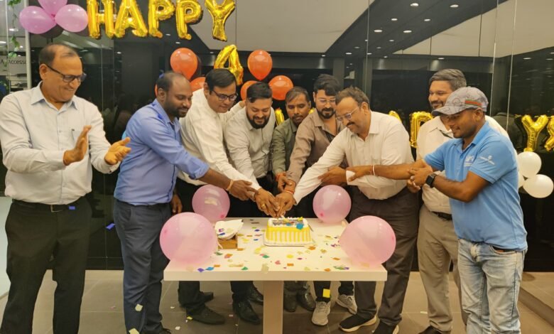विष्वभारती ऑटोमोबाइल्स नेक्सा ने मनाया अपना चौथा स्थापना दिवस विष्वभारती ऑटोमोबाइल्स नेक्सा ने मनाया अपना चौथा स्थापना दिवस