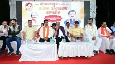 पत्रकार स्व. पंकज शर्मा की प्रतिमा का उप मुख्यमंत्री श्री विजय शर्मा ने किया अनावरण, पत्रकारिता में योगदान को किया गया याद