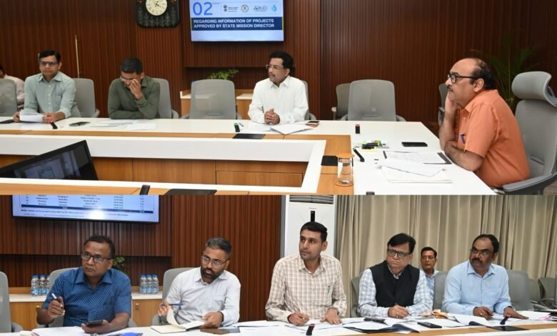 मुख्य सचिव की अध्यक्षता में मिशन अमृत 2.0 की राज्य स्तरीय हाई पावर स्टेयरिंग कमेटी की बैठक संपन्न