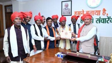 मुख्यमंत्री श्री विष्णु देव साय को बस्तर दशहरा पर्व में शामिल होने का मिला आमंत्रण