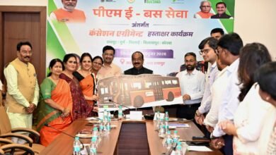 उप मुख्यमंत्री श्री अरुण साव की मौजूदगी में हुआ कंसेशन एग्रीमेंट, हरित शहर और पर्यावरण अनुकूल परिवहन को मिलेगा बढ़ावा