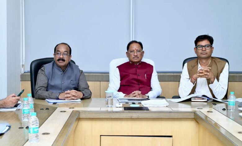 मुख्यमंत्री श्री साय ने की मुख्यमंत्री खेल उत्कर्ष मिशन की उच्चस्तरीय समीक्षा मुख्यमंत्री श्री साय ने की मुख्यमंत्री खेल उत्कर्ष मिशन की उच्चस्तरीय समीक्षा