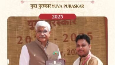 छत्तीसगढ़ की कला प्रतिभाओं ने राष्ट्रीय मंच पर लहराया परचम, जशपुर के डॉ. आनन्द पाण्डेय और सारंगढ़ के श्री घनश्याम साहू को प्रतिष्ठित उस्ताद बिस्मिल्लाह खान युवा पुरस्कार