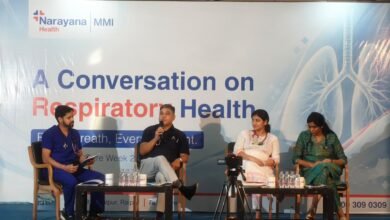 MMI Narayana Hospital, Raipur में फेफड़ों की सेहत और सांस से जुड़ी बीमारियों पर जागरूकता कार्यक्रम